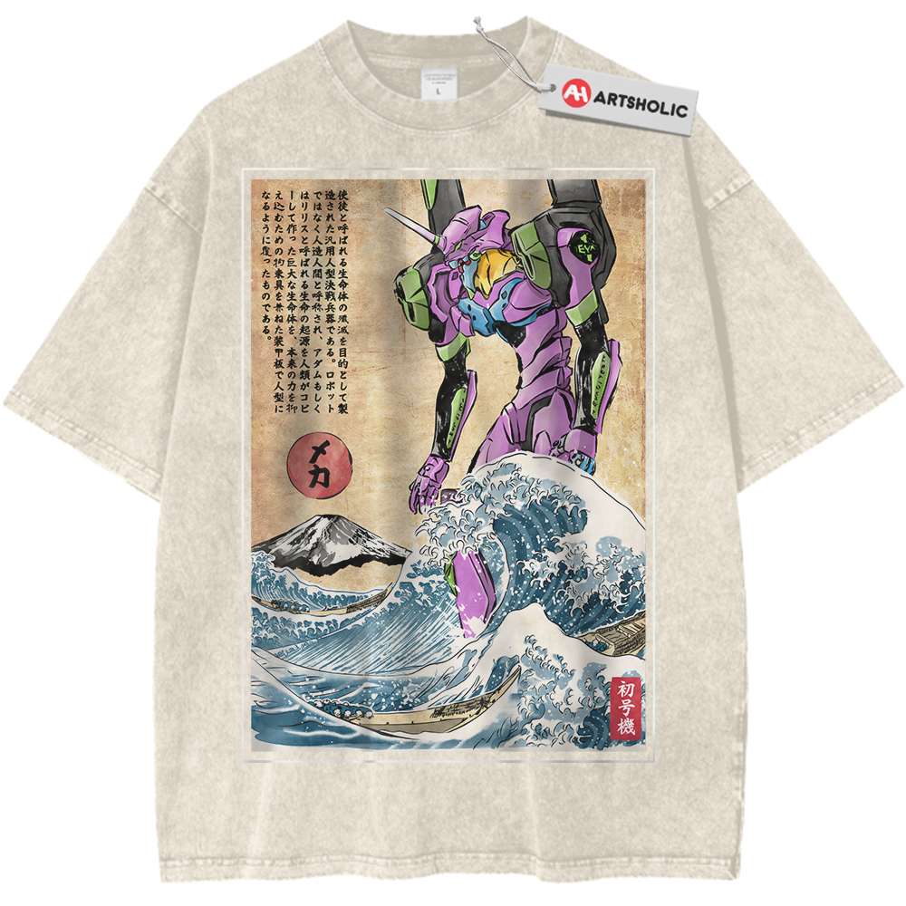 EVA-02 Shirt, Neon Genesis Evangelion Shirt, Anime Shirt, Vintage T-Shirt