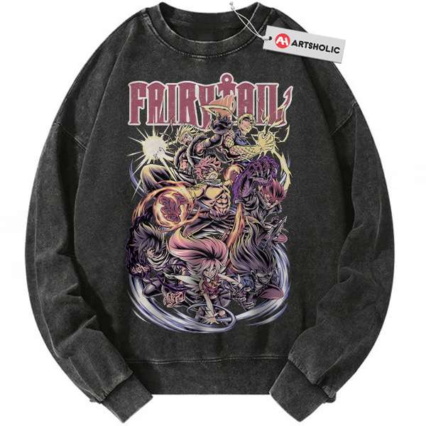 Fairy Tail Sweatshirt, Anime Sweatshirt, Vintage Sweater