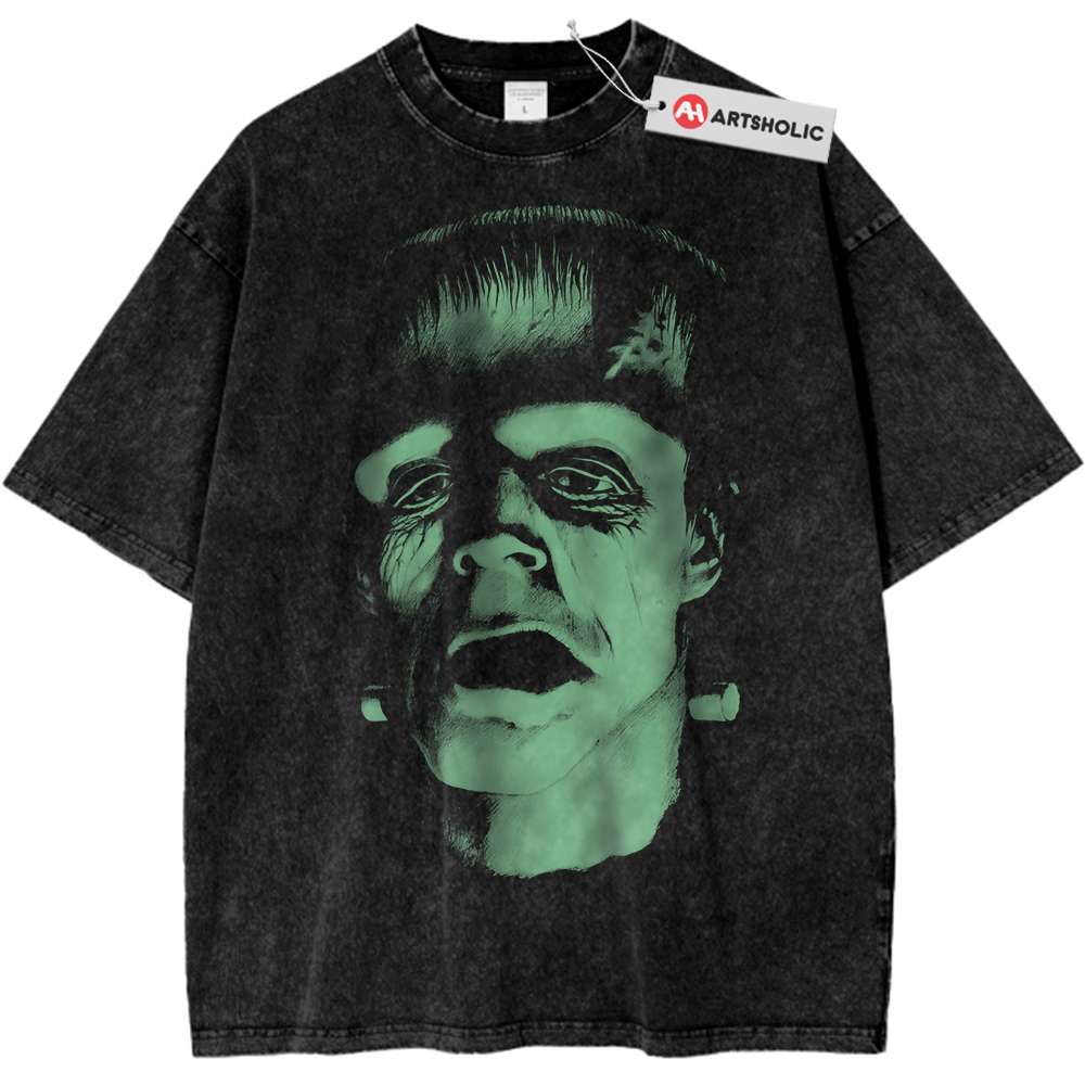 Frankenstein Shirt, Halloween Shirt, Horror Shirt, Vintage T-Shirt