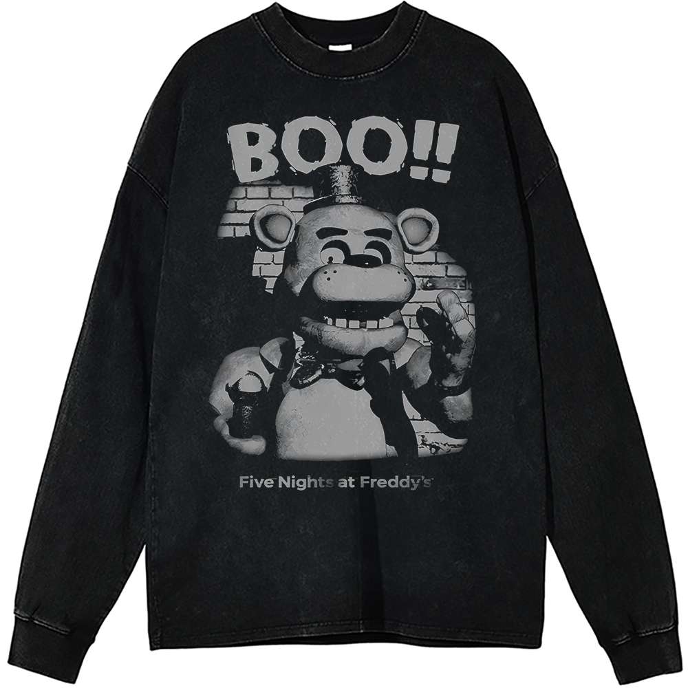 Freddy Fazbear Long Sleeve, Five Nights At Freddy's Long Sleeve, Game Long Sleeve, Vintage Long Sleeve Tee