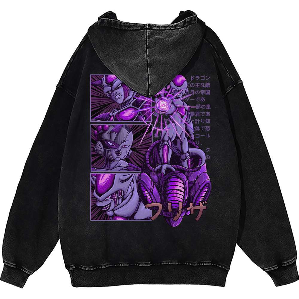 Frieza Hoodie, Dragon Ball Z Hoodie, Anime Hoodie, Vintage Hoodie