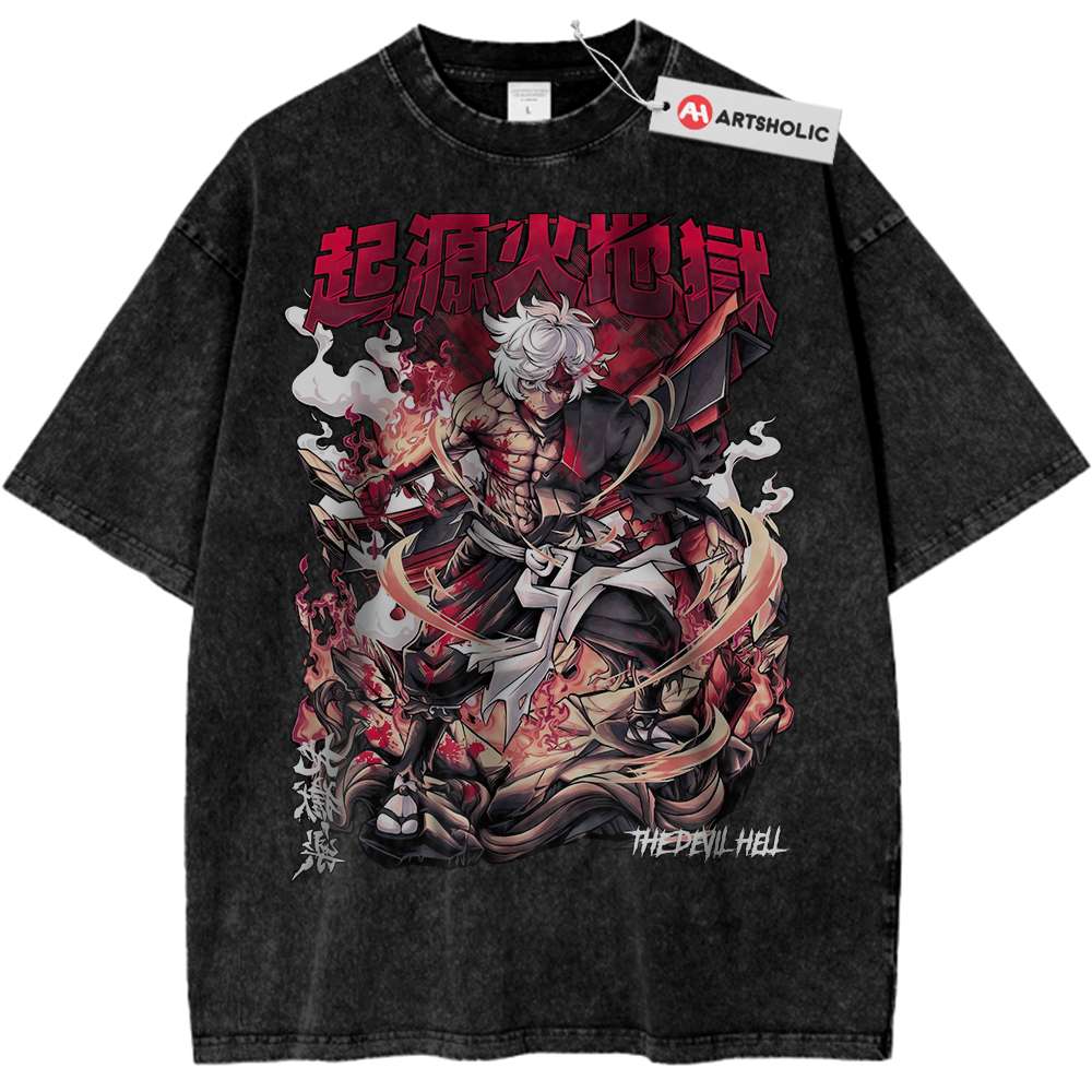 Gabimaru Shirt, Hellâ€™s Paradise Shirt, Anime Shirt, Vintage T-Shirt