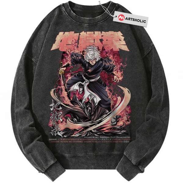 Gabimaru Sweatshirt, Hellâ€™s Paradise Sweatshirt, Anime Sweatshirt, Vintage Sweatshirt