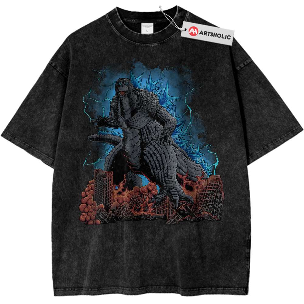 Godzilla Shirt, Movie Shirt, Vintage T-Shirt