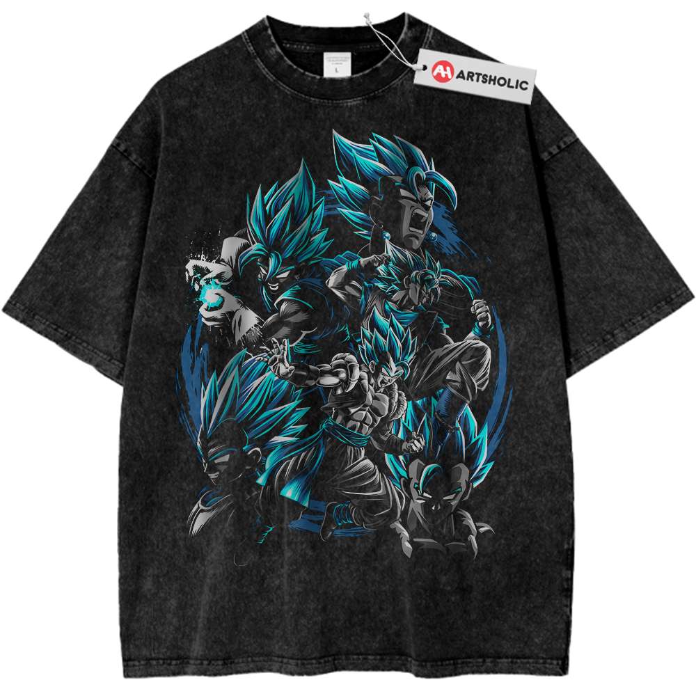 Gogeta Shirt, Dragon Ball Z Shirt, DBZ Shirt, Anime Shirt, Vintage Tee