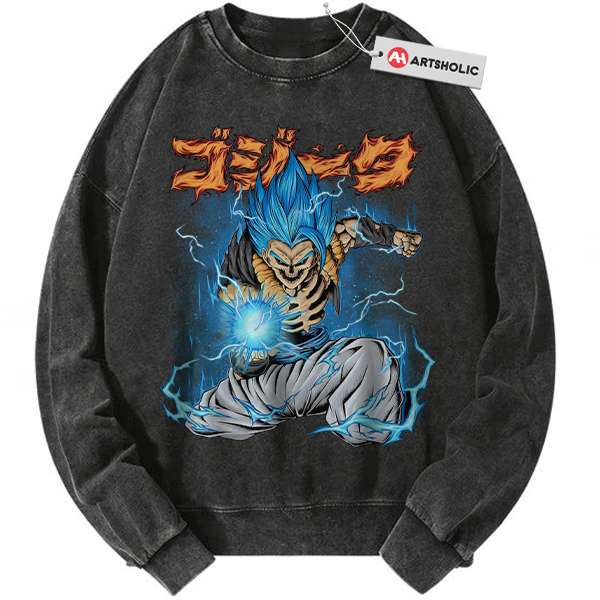 Gogeta Sweatshirt, Dragon Ball Z Sweatshirt, DBZ Sweatshirt, Anime Sweatshirt, Vintage Sweater