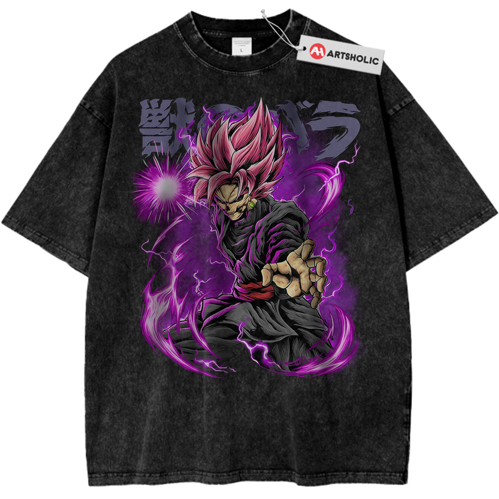 Goku Black Shirt, Dragon Ball Z Shirt, DBZ Shirt, Anime Shirt, Vintage Tee