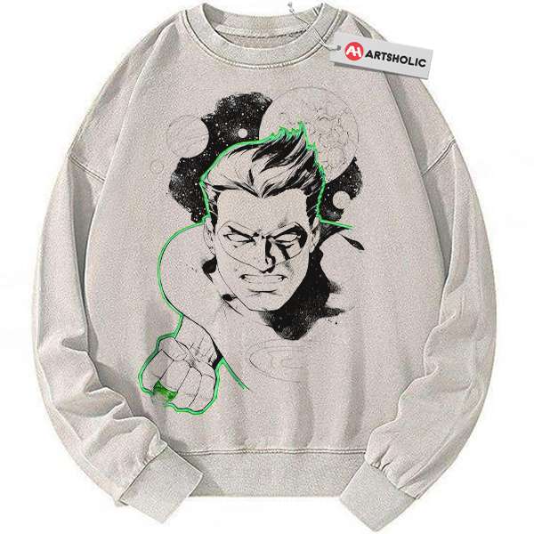 Green Lantern Sweatshirt, DC Comics Sweatshirt, Vintage Sweater