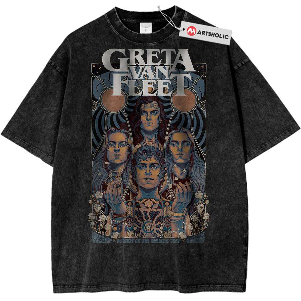 Greta Van Fleet Shirt, Band Vintage T-Shirt