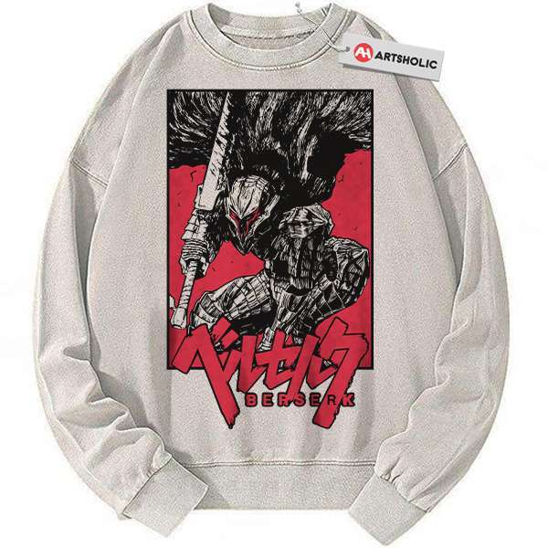 Guts Sweatshirt, Berserk Sweatshirt, Anime Sweatshirt, Vintage Sweater