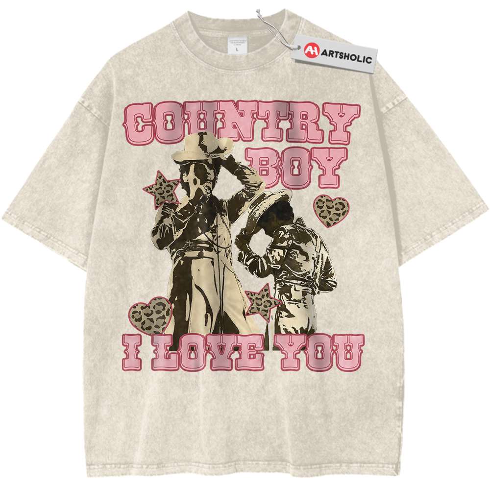 Harry Styles Shirt, Country Boy Shirt, Vintage Tee