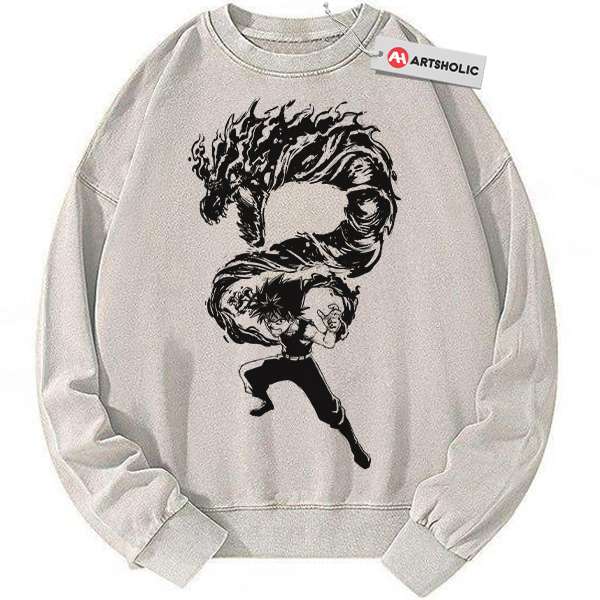 Hiei Sweatshirt, YuYu Hakusho Sweatshirt, Anime Sweatshirt, Vintage Sweater