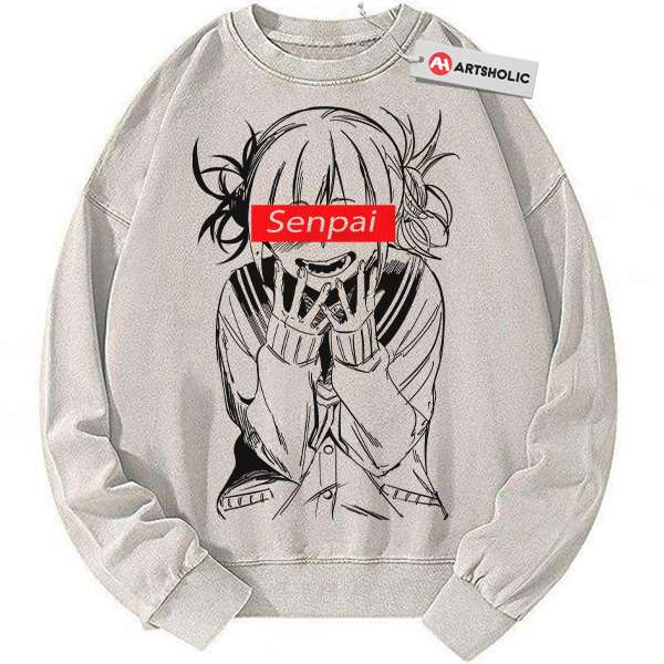 Himiko Toga Sweatshirt, My Hero Academia Sweatshirt, MHA Sweatshirt, Anime Sweatshirt, Vintage Sweater