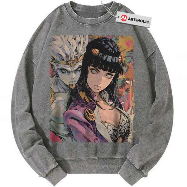 Hinata Hyuga Sweatshirt, Naruto Sweatshirt, Anime Sweatshirt, Vintage Sweater