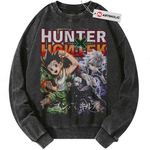 Hunter x Hunter Sweatshirt, HxH Sweatshirt, Anime Sweatshirt, Vintage Sweater