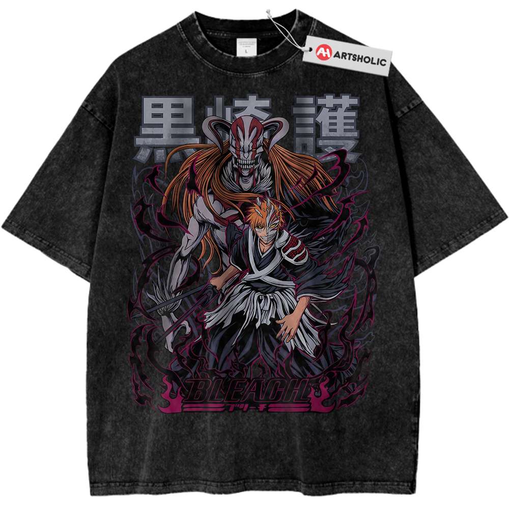 Ichigo Kurosaki Shirt, Bleach Shirt, Anime Shirt, Vintage Tee