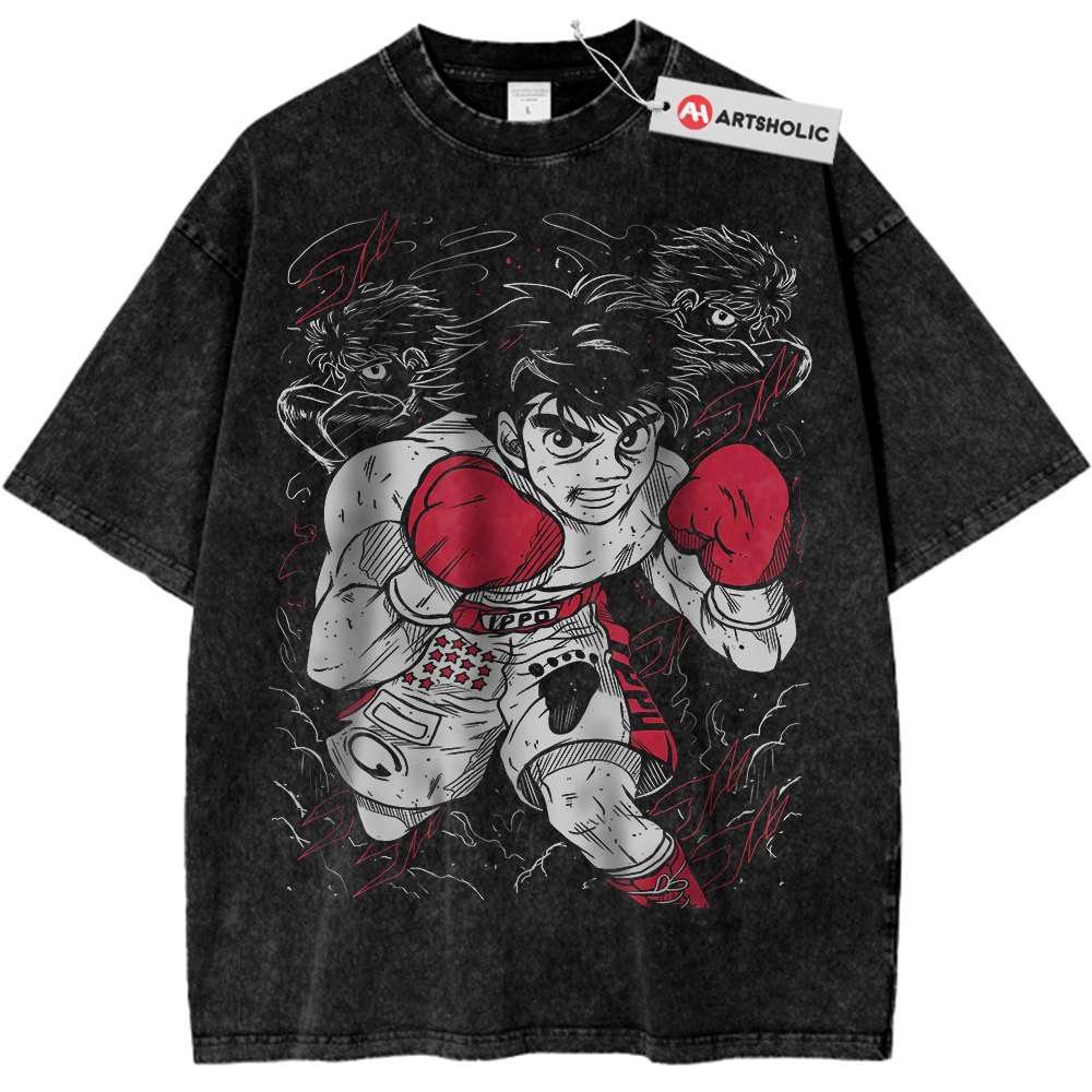 Ippo Makunouchi Shirt, Hajime no Ippo Shirt, Anime Shirt, Vintage T-Shirt