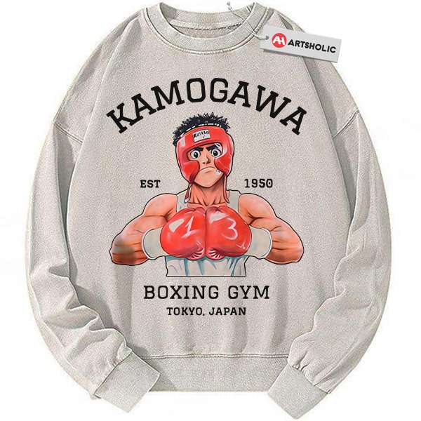 Ippo Makunouchi Sweatshirt, Hajime no Ippo Sweatshirt, Anime Sweatshirt, Vintage Sweater