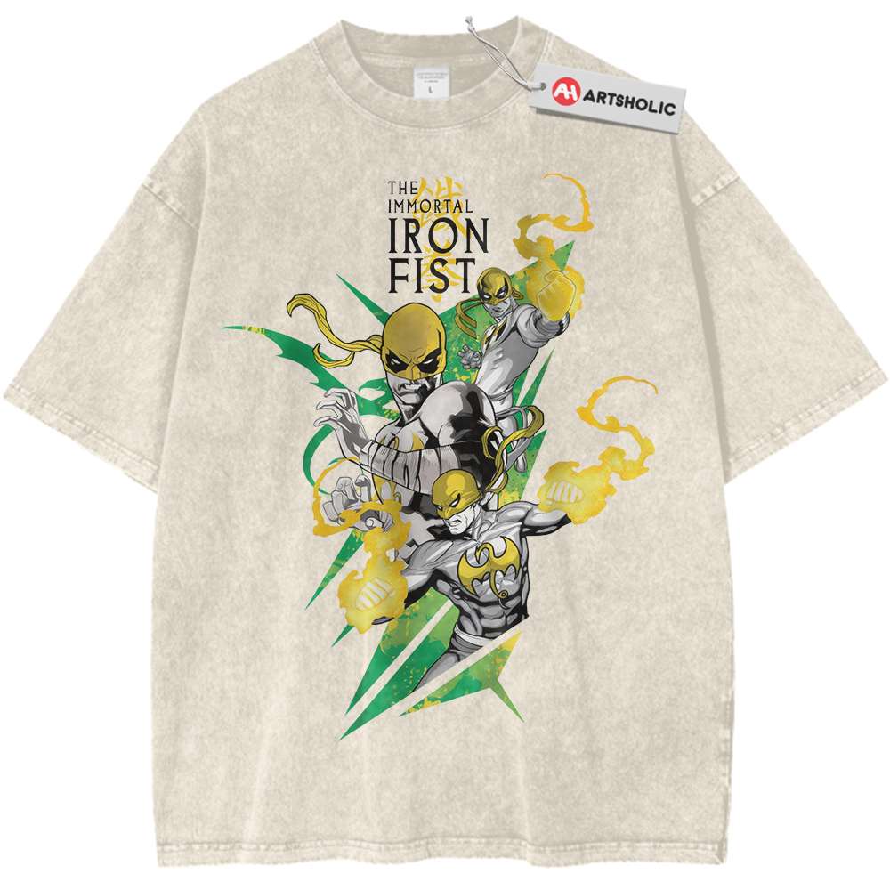 Iron Fist Shirt, Marvel Comics Shirt, Vintage T-Shirt