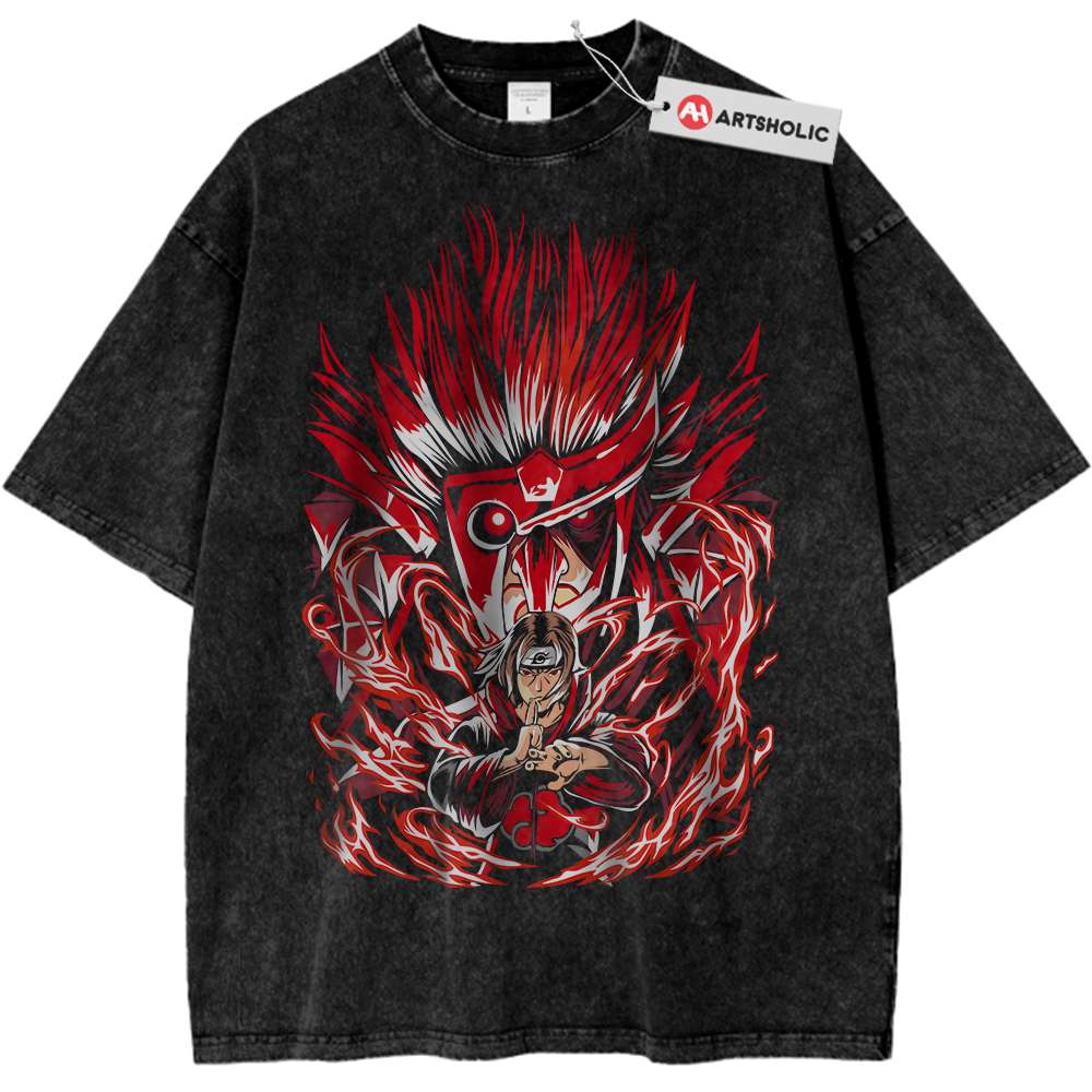 Itachi Uchiha Shirt, Naruto Shirt, Anime Shirt, Vintage T-Shirt