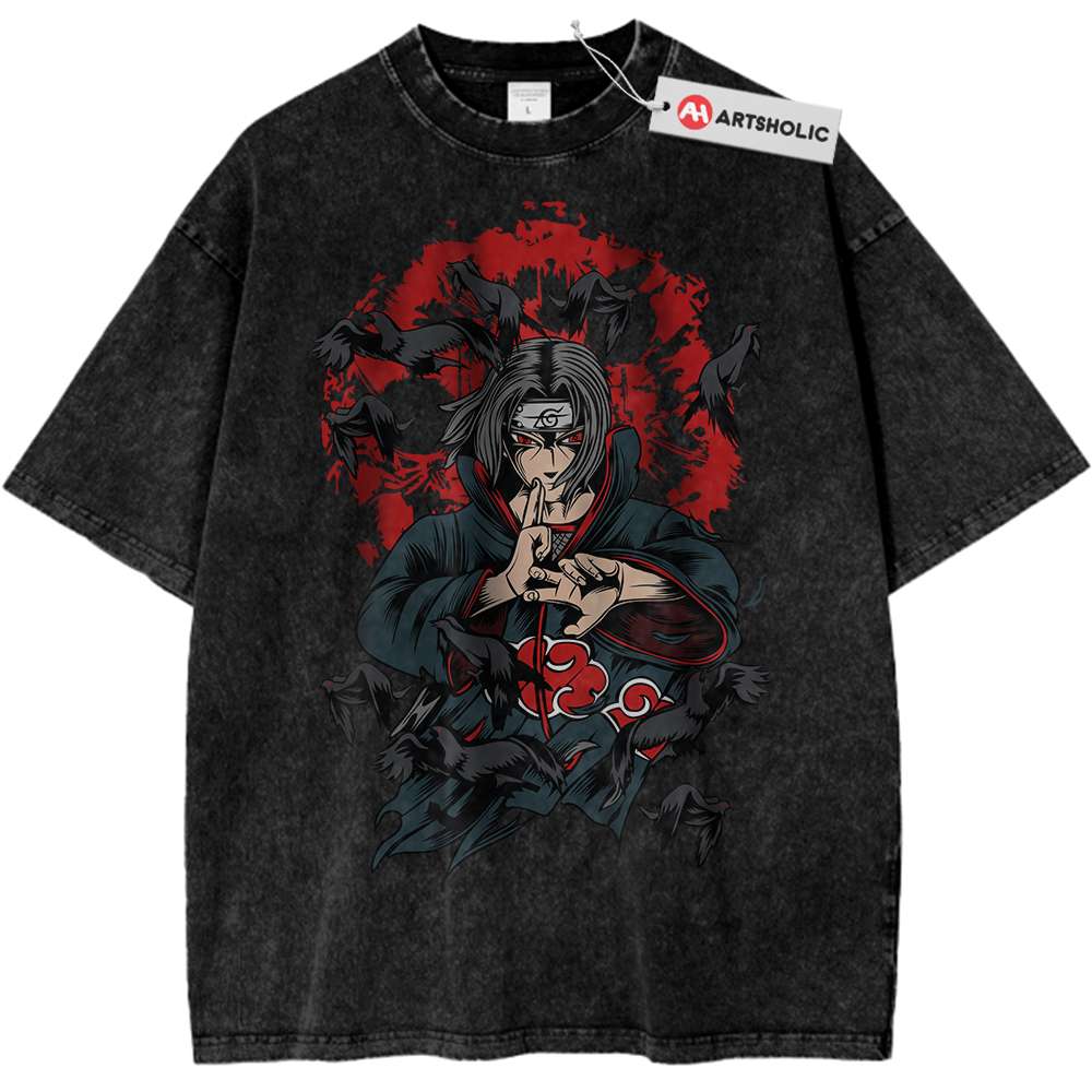 Itachi Uchiha Shirt, Naruto Shirt, Anime Shirt, Vintage Tee