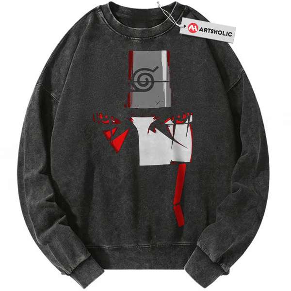 Itachi Uchiha Sweatshirt, Akatsuki Sweatshirt, Naruto Sweatshirt, Anime Sweatshirt, Vintage Sweatshirt