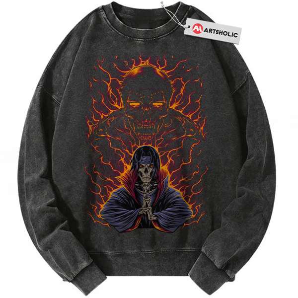 Itachi Uchiha Sweatshirt, Naruto Sweatshirt, Anime Sweatshirt, Vintage Sweatshirt