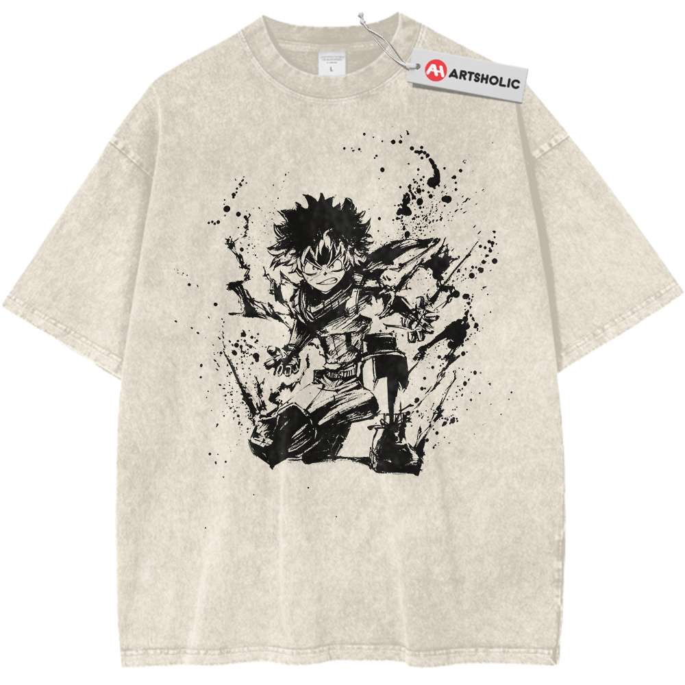 Izuku Midoriya Shirt, My Hero Academia Shirt, MHA Shirt, Anime Shirt, Vintage T-Shirt