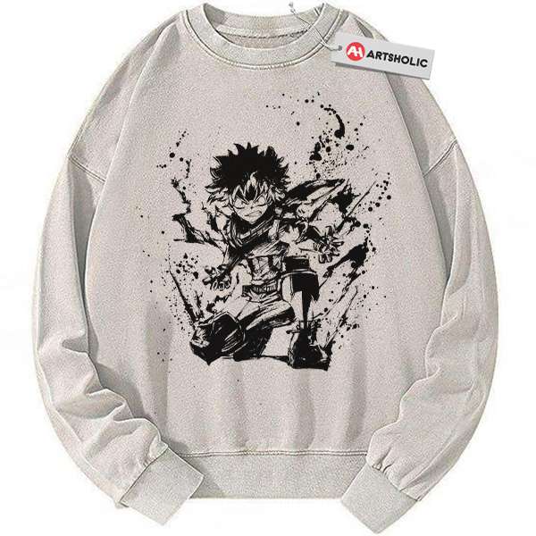 Izuku Midoriya Sweatshirt, My Hero Academia Sweatshirt, MHA Sweatshirt, Anime Sweatshirt, Vintage Sweater