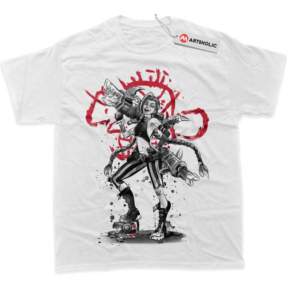 Jinx Shirt, League of Legends Shirt, LoL Shirt, Game Shirt, Graphic T-Shirt