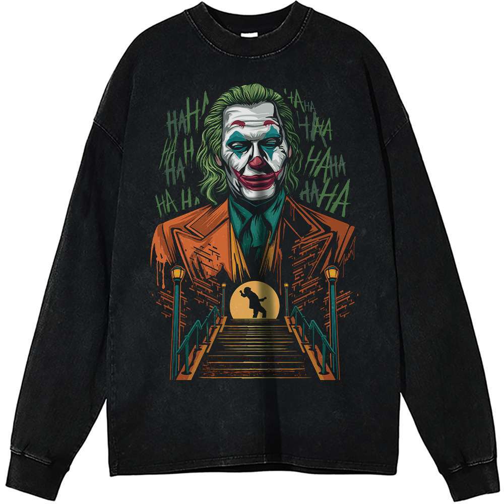 Joker Long Sleeve, DC Comics Long Sleeve, Vintage Long Sleeve Tee