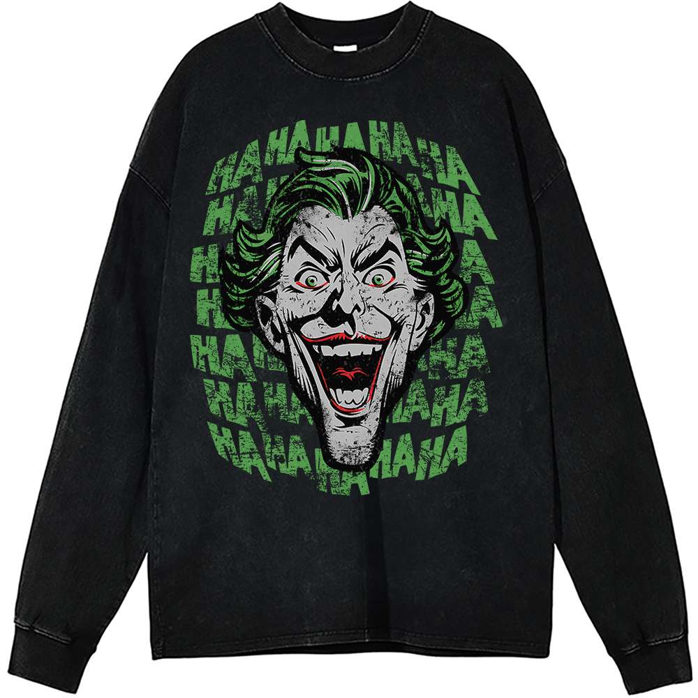 Joker Long Sleeve, DC Comics Long Sleeve, Vintage Long Sleeve Tee