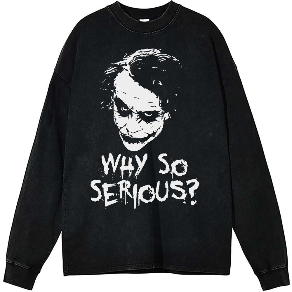 Joker Long Sleeve, DC Comics Long Sleeve, Vintage Long Sleeve Tee