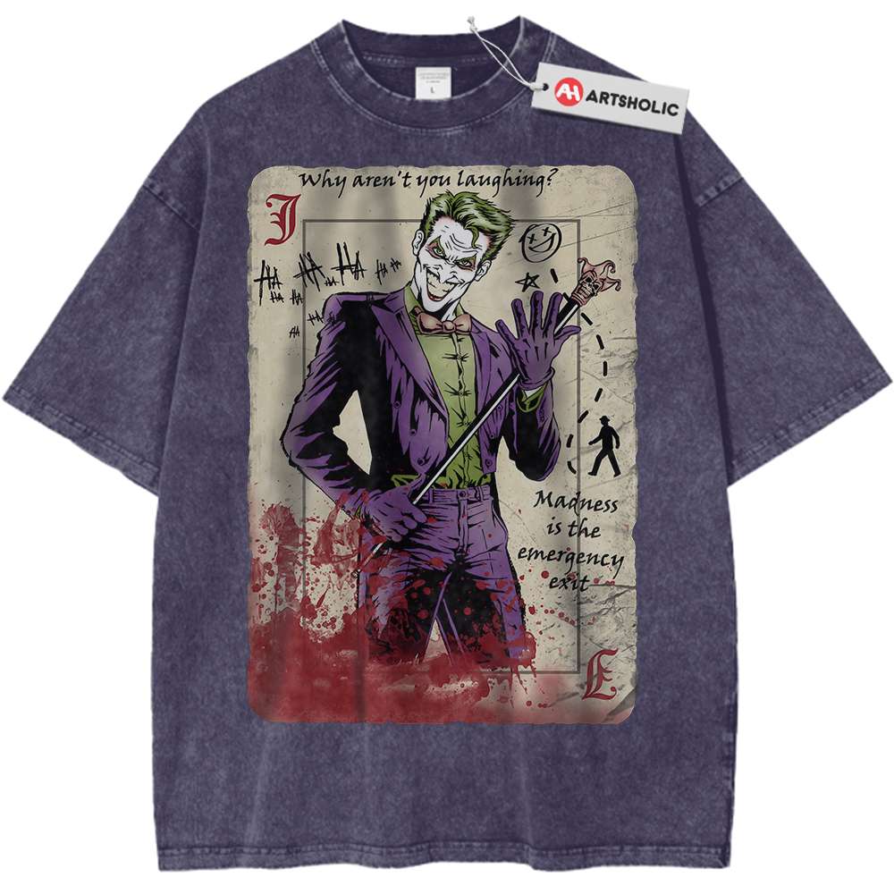 Joker Shirt, DC Comics Shirt, Vintage T-Shirt