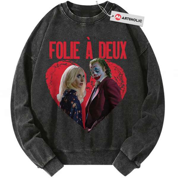 Joker Sweatshirt, Harley Quinn Sweatshirt, DC Comics Sweatshirt, Vintage Sweater