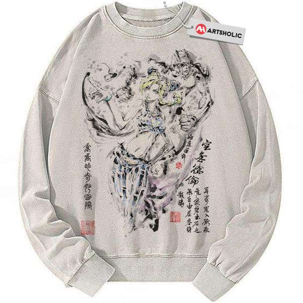 Jolyne Cujoh Sweatshirt, JoJo's Bizarre Adventure Sweatshirt, Anime Sweatshirt, Vintage Sweater