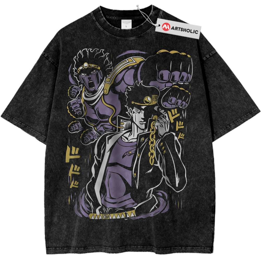 Jotaro Kujo Shirt, JoJo's Bizarre Adventure Shirt, Anime Shirt, Vintage T-Shirt