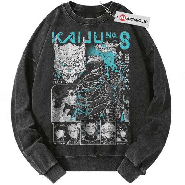 Kaiju No 8 Sweatshirt, Anime Sweatshirt, Vintage Sweater