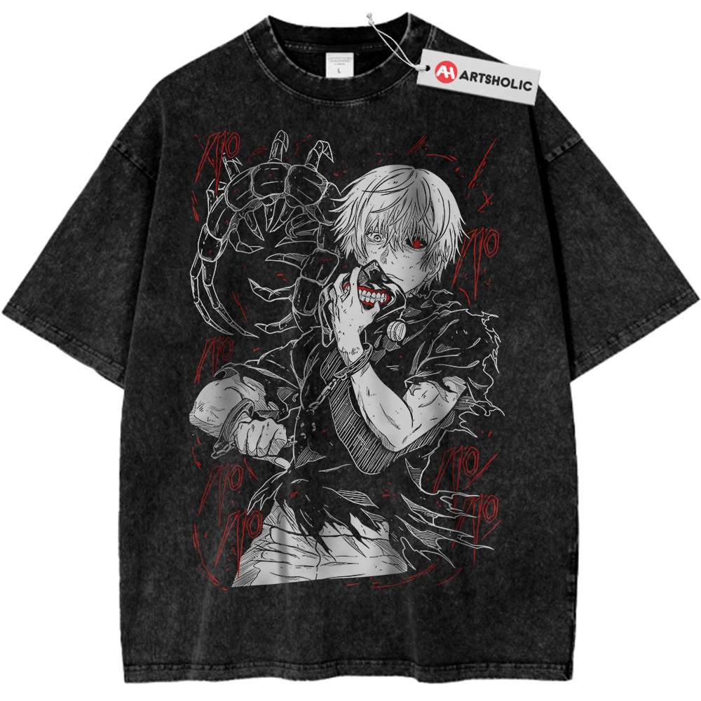 Ken Kaneki Shirt, Tokyo Ghoul Shirt, Anime Shirt, Vintage T-Shirt