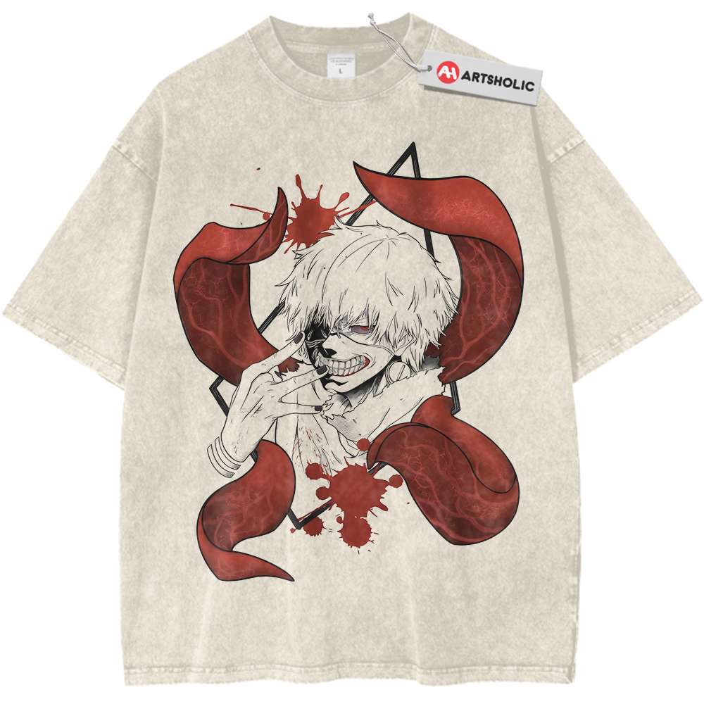 Ken Kaneki Shirt, Tokyo Ghoul Shirt, Anime Shirt, Vintage T-Shirt