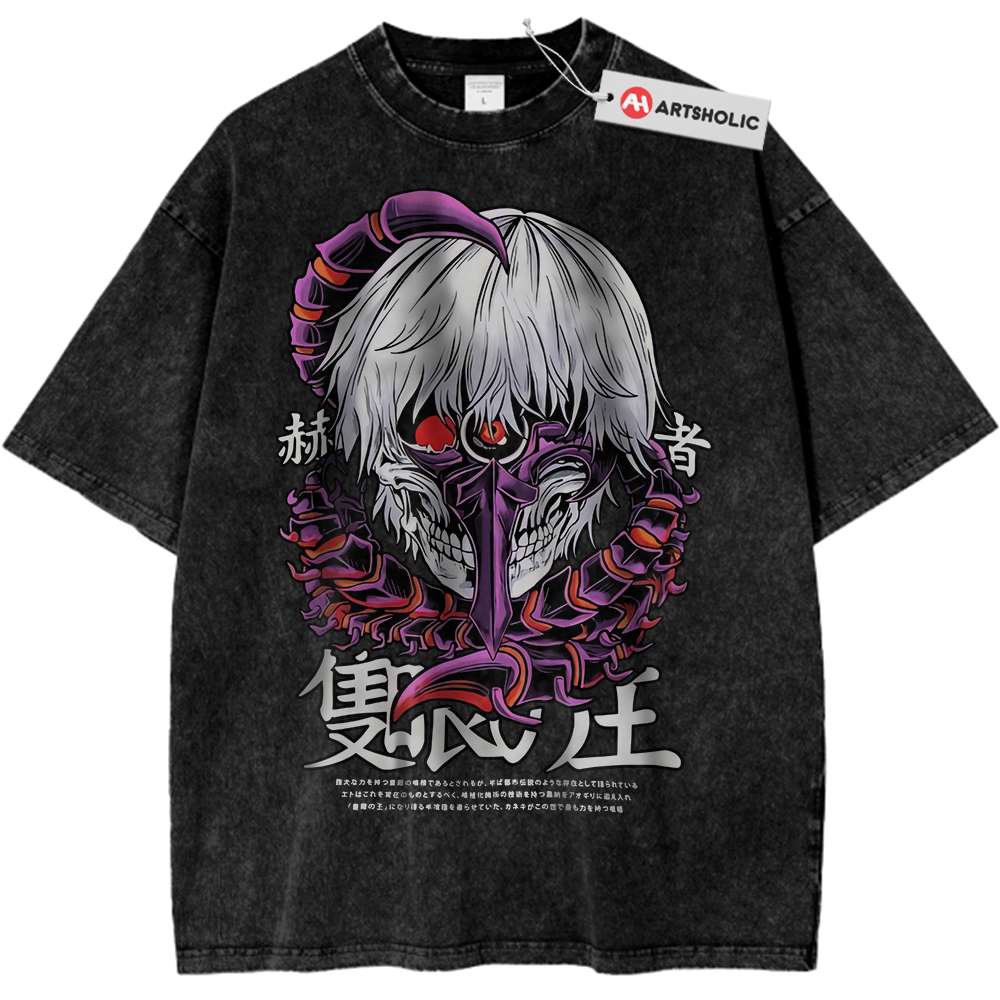 Ken Kaneki Shirt, Tokyo Ghoul Shirt, Anime Shirt, Vintage Tee