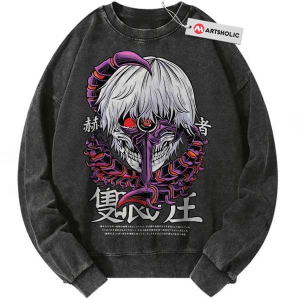 Ken Kaneki Sweatshirt, Tokyo Ghoul Sweatshirt, Anime Sweatshirt, Vintage Sweater