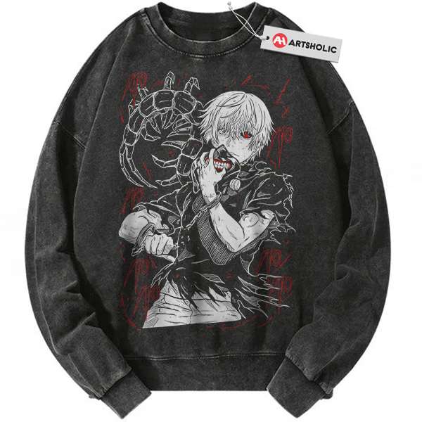 Ken Kaneki Sweatshirt, Tokyo Ghoul Sweatshirt, Anime Sweatshirt, Vintage Sweater