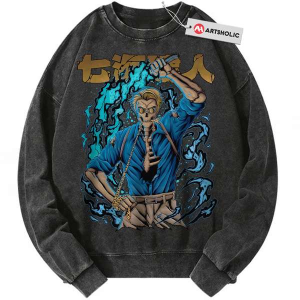 Kento Nanami Sweatshirt, Jujutsu Kaisen Sweatshirt, Anime Sweatshirt, Vintage Sweater