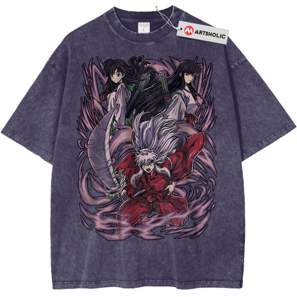 Kikyo Shirt, Kagome Shirt, Inuyasha Shirt, Anime Shirt, Vintage T-Shirt