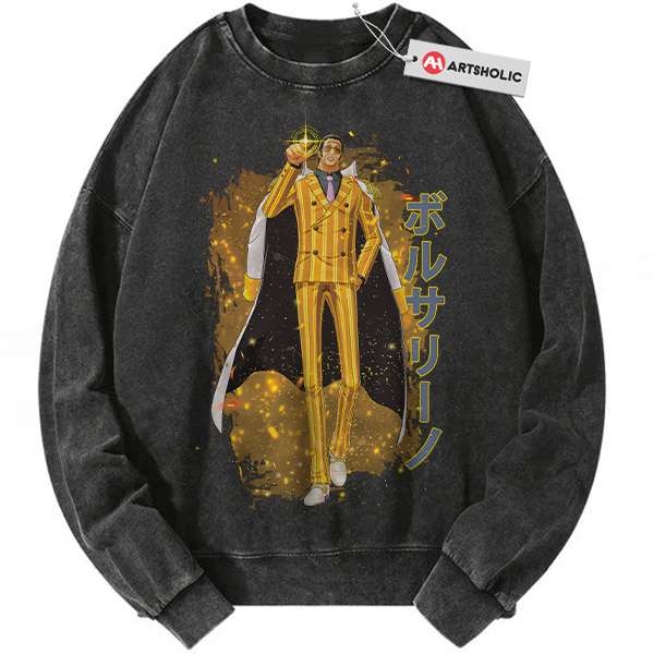 Kizaru Sweatshirt, One Piece Sweatshirt, Anime Sweatshirt, Vintage Sweater