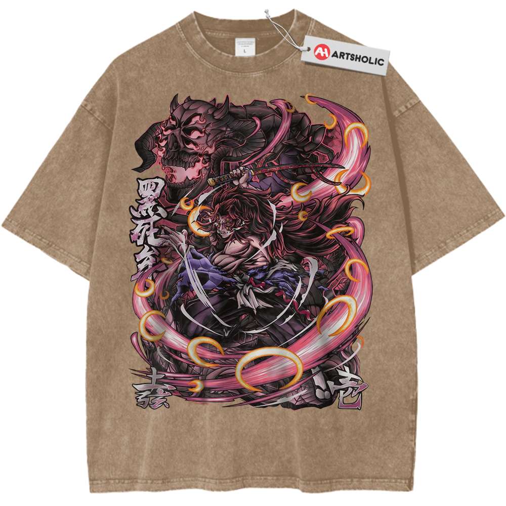 Kokushibo Shirt, Demon Slayer Shirt, Anime Shirt, Vintage T-Shirt