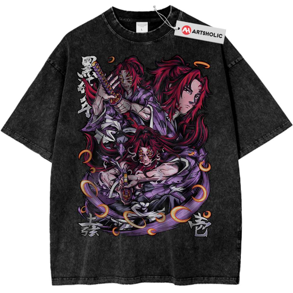 Kokushibo Shirt, Demon Slayer Shirt, Anime Shirt, Vintage T-Shirt