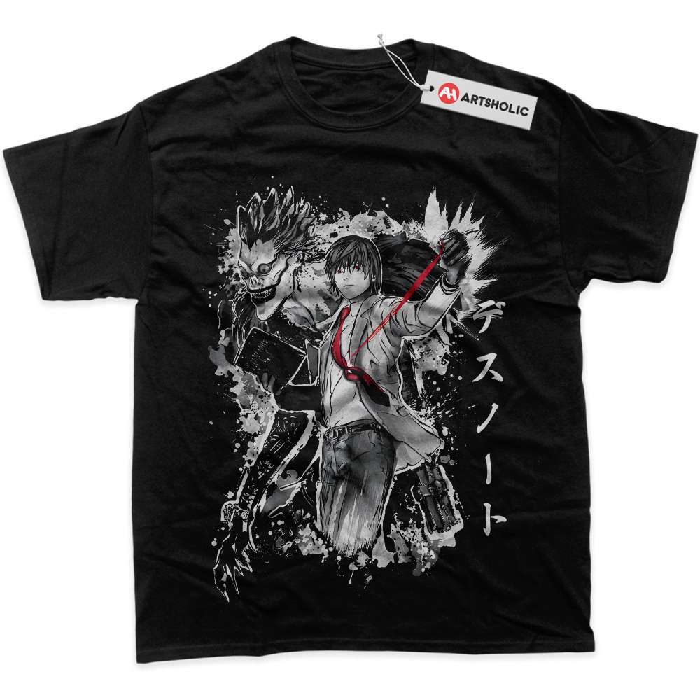 Light Yagami Shirt, Ryuk Shirt, Death Note Shirt, Anime Shirt, Graphic T-Shirt