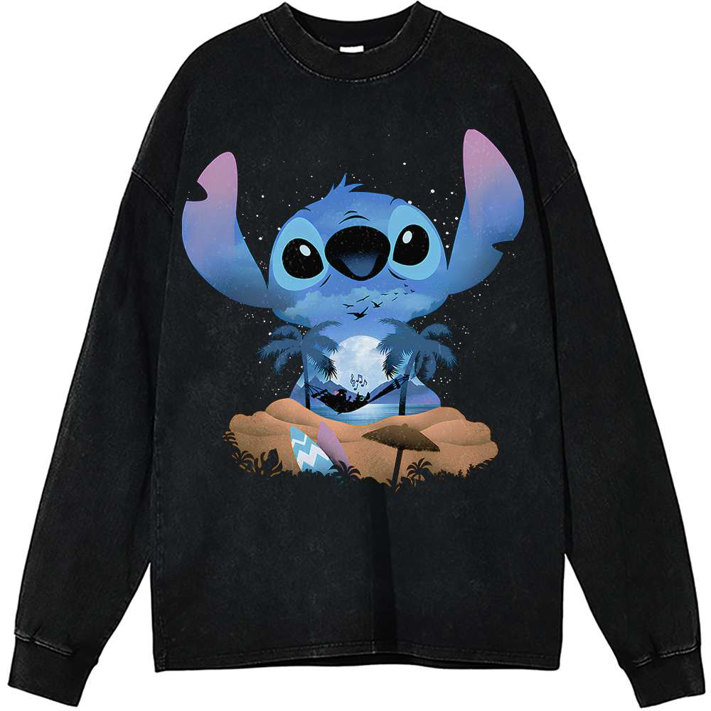 Lilo and Stitch Long Sleeve, Disney Long Sleeve, Animated Long Sleeve, Vintage Long Sleeve Tee